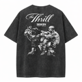 SEIKEN “The Thrill” Camisa Gráfica – Negro Lavado