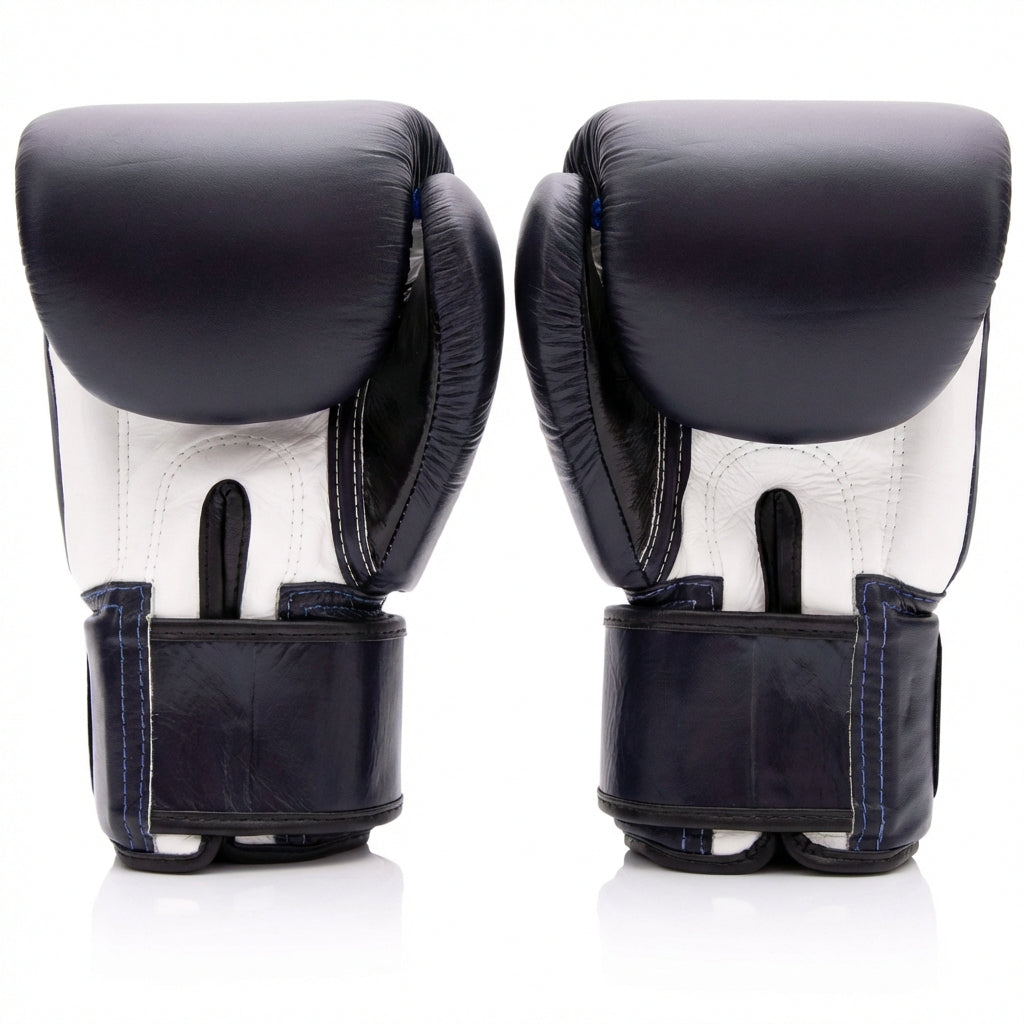 Guantes de Boxeo Muay Thai Fairtex BGV1 14oz – Azul / Rojo