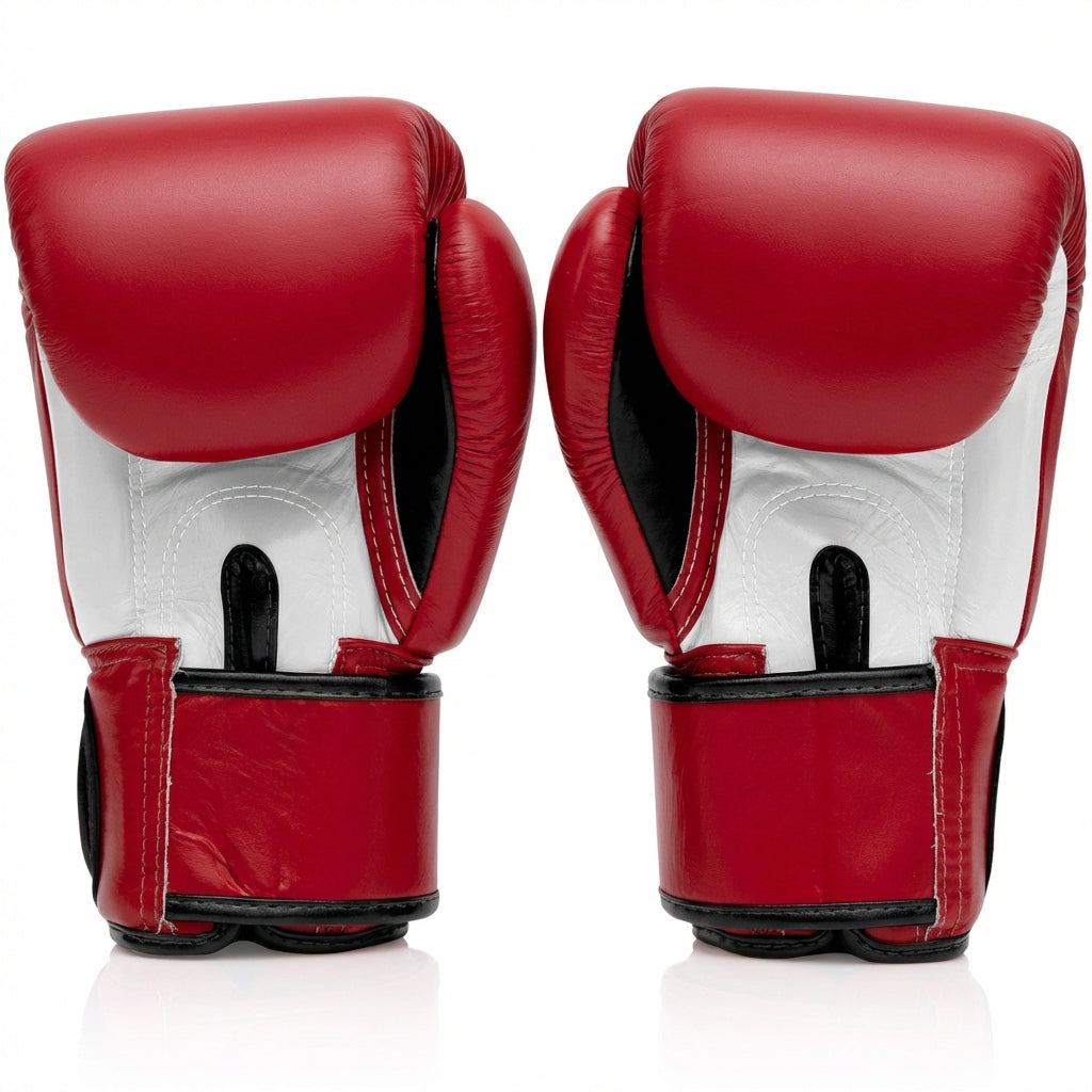 Guantes de Boxeo Muay Thai Fairtex BGV1 14oz – Azul / Rojo