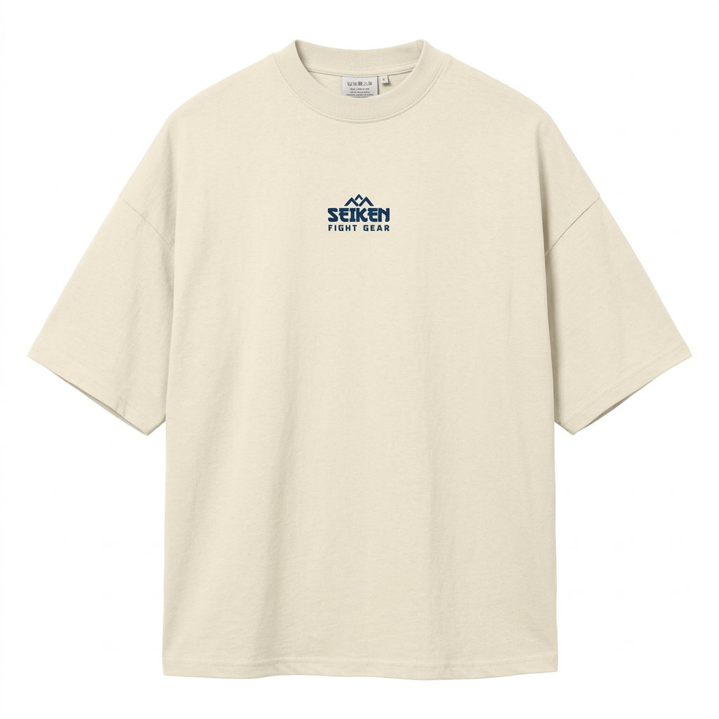 Camiseta **SEIKEN “Life Through the Knuckle”** – Crema