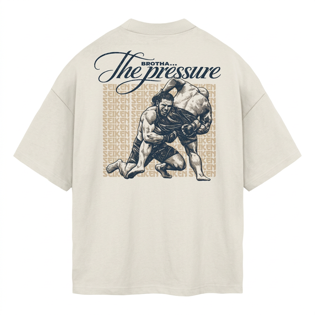 SEIKEN “ The Pressure” Camisa Gráfica – Off white