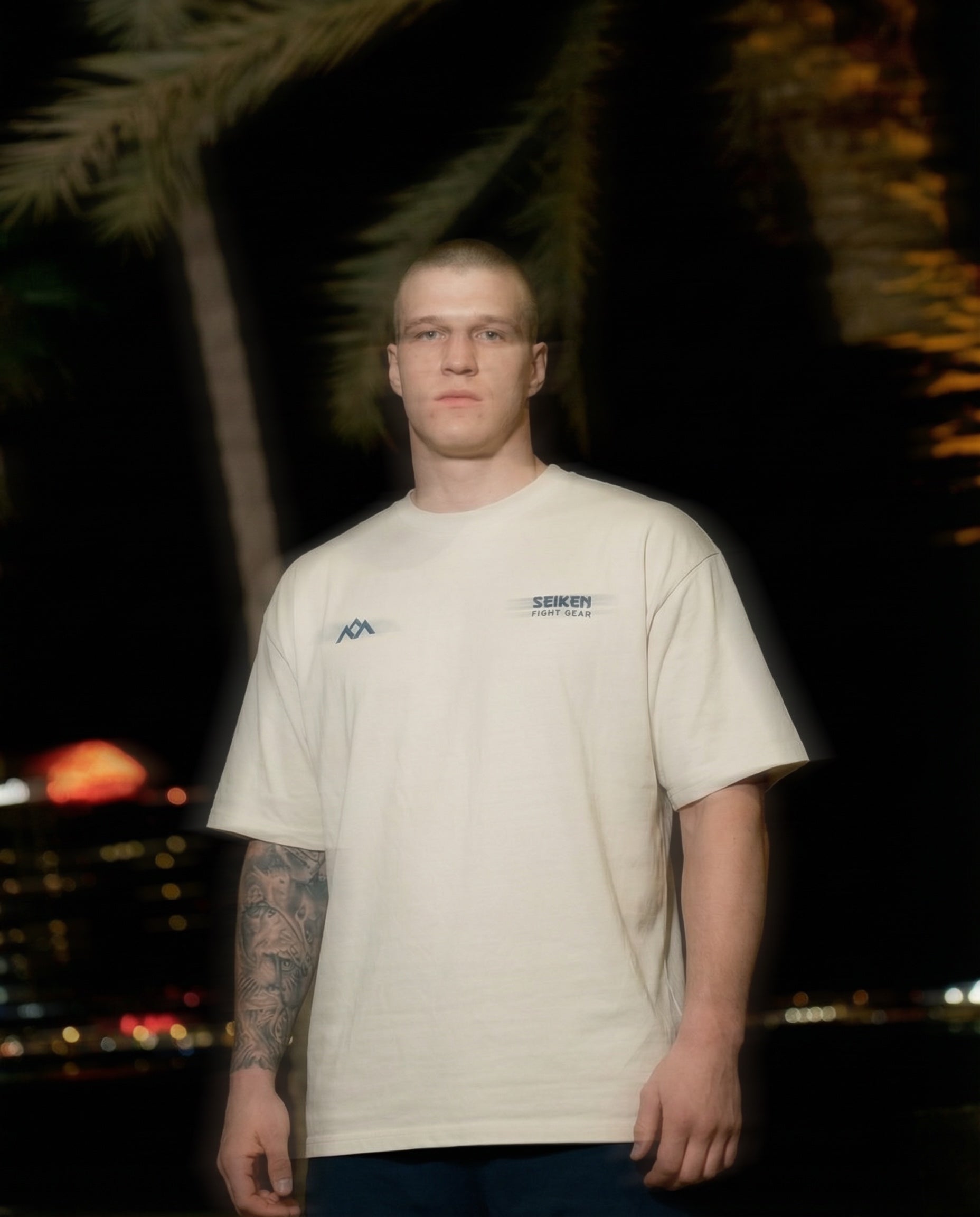 SEIKEN “ The Pressure” Camisa Gráfica – Off white